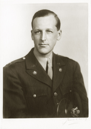 Cliff Gayley, Lt. Col in Army 1945