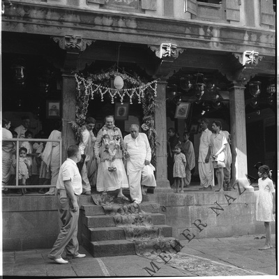 Sardar Madhavrao Raste Meher Baba at Raste Wada Pune