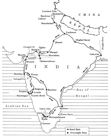 All India Tour, 1924