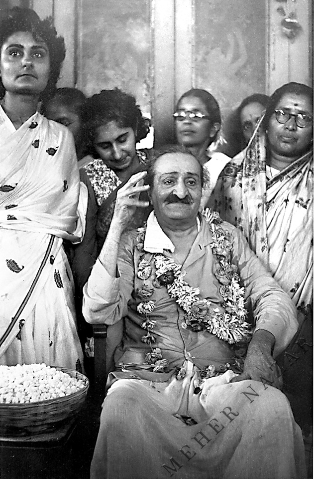 Gunatai Gadekar with Meher Baba